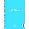 Τετράδιο σπιράλ Salko Notebook 4 θεμάτων 17x25cm 240 σελίδες σε διάφορα χρώματα - Ανακάλυψε Τετράδια σχολικά για μαθητές και φοιτητές, για το γραφείο ή το σπίτι με εντυπωσιακά εξώφυλλα για να κερδίσεις τις εντυπώσεις.